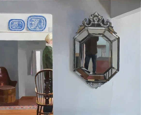 Painting by Mark Entwisle - This is Us. Oil on canvas, 2026